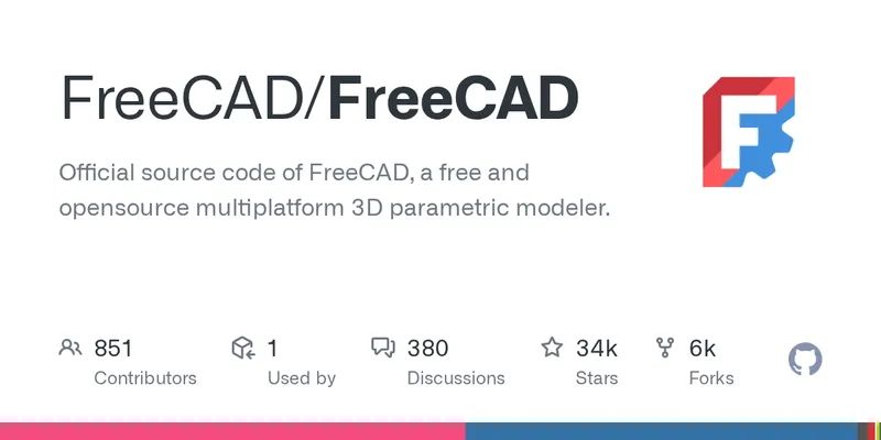 FreeCAD repository on GitHub